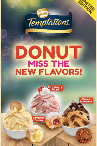 Donut miss the new flavors