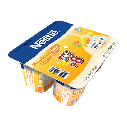 Nestlé Yogurt Tropical Faves Multipack