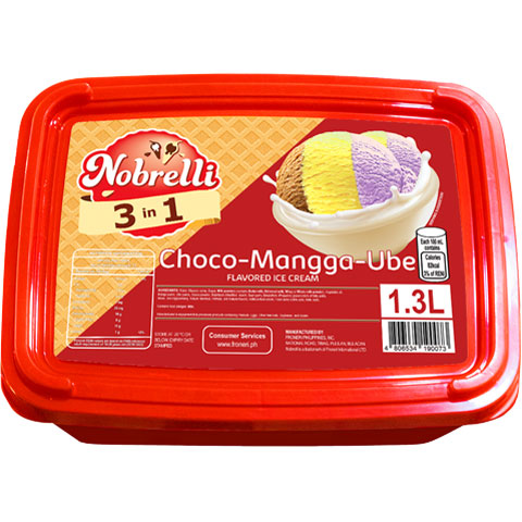 Nobrelli 3 in 1 Choco Mangga Ube
