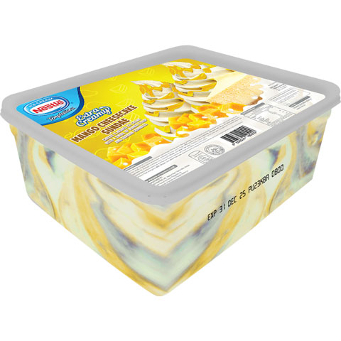 Mango Cheesecake Sundae