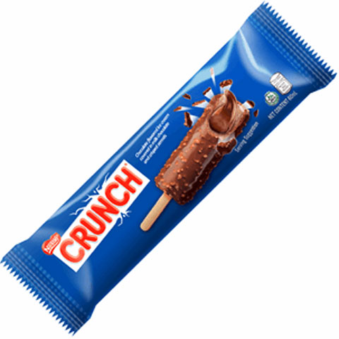 Crunch Chocolate Ice Cream Stick