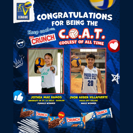 Congratulations for being the C.O.A.T