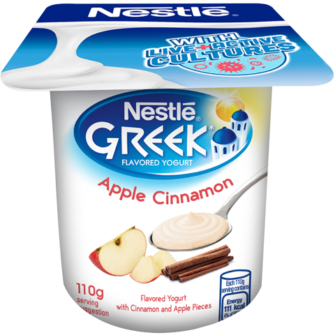 Nestlé Greek Yogurt Apple Cinnamon
