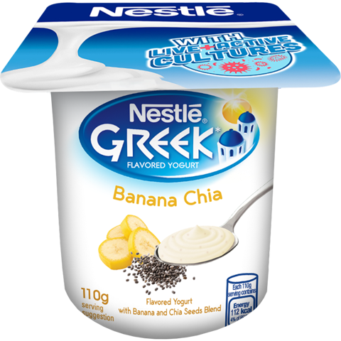 Nestlé Greek Yogurt Banana Chia